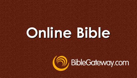 Gateway the holy bible online. For many Christians, visiting the Holy Land is a dream come true. Walking in the footsteps of Jesus Christ and experiencing the places where biblical events took place is a powerful and transformative experience. 