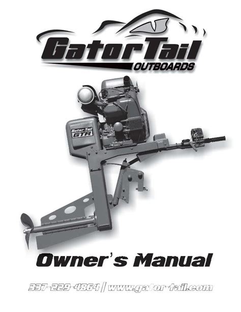 Gator tail out board owners manual. - Lab manual answer key chem 1412.