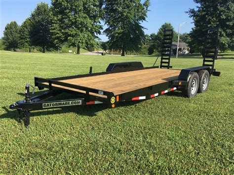 Gator trailers. The Gatormade 5×10 utility trailer is a top quality, light-weight (780 lb) trailer suitable for personal or commercial use. It is excellent for hauling cargo put up to 2210 lb capacity. This trailer utilizes a 2” coupler system for a 2 ball hitch. It offers unmatched reliability and longevity in a trailer this size. 
