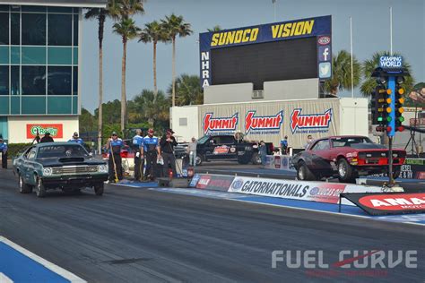 Gatornationals 2023. The Gatornationals is an annual National Hot Rod Association (NHRA) national drag racing event held each March at Gainesville Raceway in Gainesville, ... 