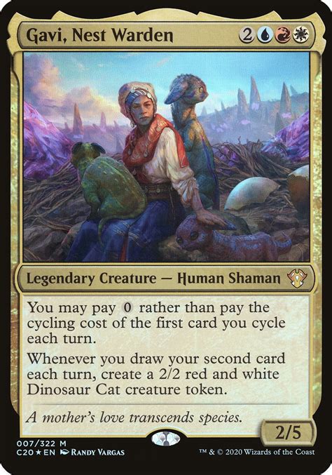539 listings on TCGplayer for Gavi, Nest Warden - Magic: The Gathering - You may pay 0 rather than pay the cycling cost of the first card you cycle each .... 
