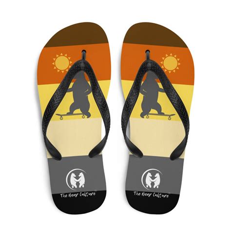 Gay Bear Flip Flops