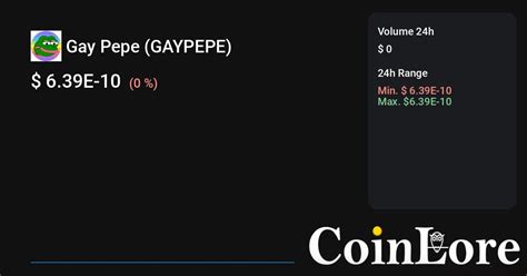 Gay Coin (GAY) Price Chart