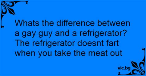 Gay Guy vs. Refrigerator