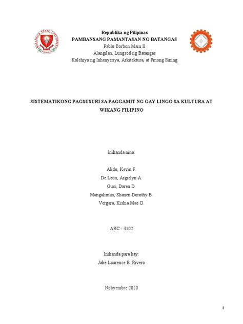 Gay Lingo Research 11