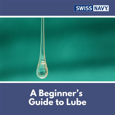 Gay Lube Guide for Beginners