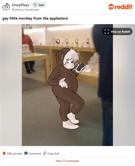 Gay Monkey Apple Store" Phenomenon