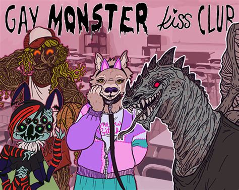 Gay Monster Kiss Club by ryan rose aceae - Itch.io