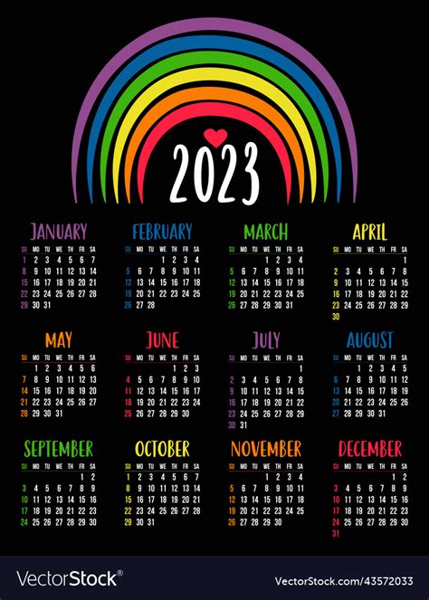 Gay Pride Calendar 2023