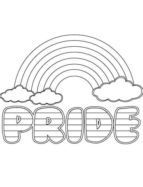 Gay Pride Symbol Coloring Pages Coloring Pages