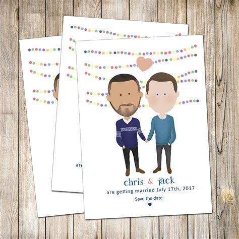 Gay Wedding Invitations & Templates