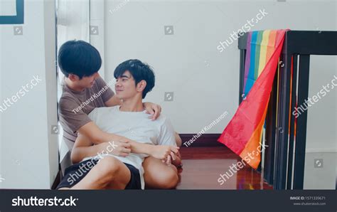 Gay White and Asian