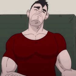 Gay muscle growth animation porn