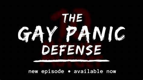 Gay panic defense