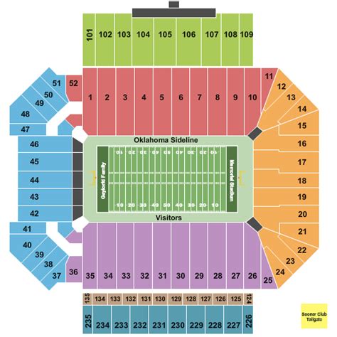 Gaylord memorial stadium seating chart. The Home Of Gaylord Family Oklahoma Memorial Stadium Tickets. Featuring Interactive Seating Maps, Views From Your Seats And The Largest Inventory Of Tickets On The Web. SeatGeek Is The Safe Choice For Gaylord Family Oklahoma Memorial Stadium Tickets On The Web. Each Transaction Is 100%% Verified And Safe … 