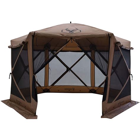 Gazelle G6 6-Sided Portable Gazebo, Pop-Up Hub Screen Tent, …