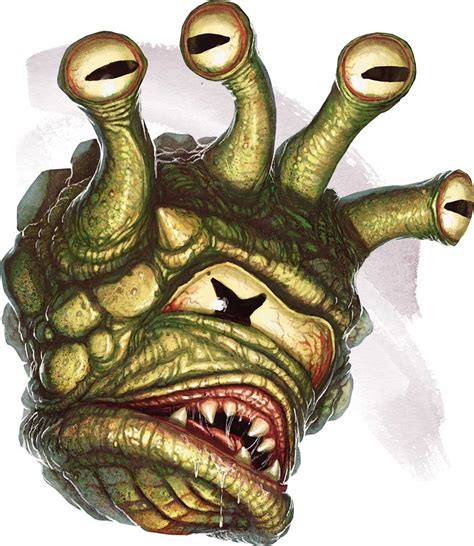 Gazer - Monstre Stat Block » Donjons & Dragons - D&D 5e