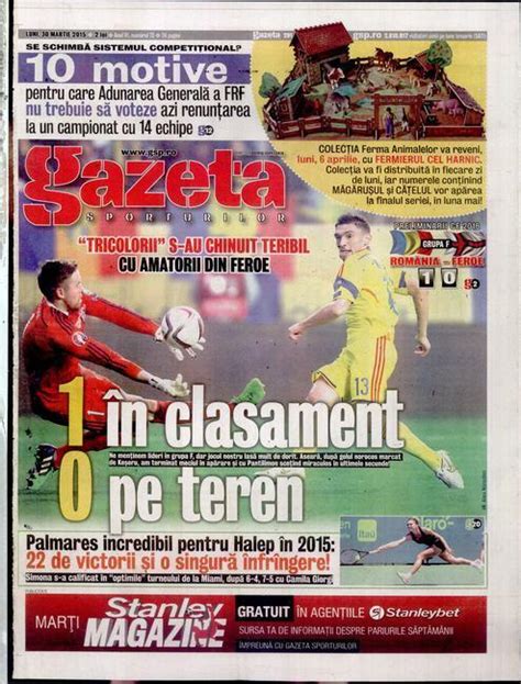 Gazeta sporturilor. Things To Know About Gazeta sporturilor. 