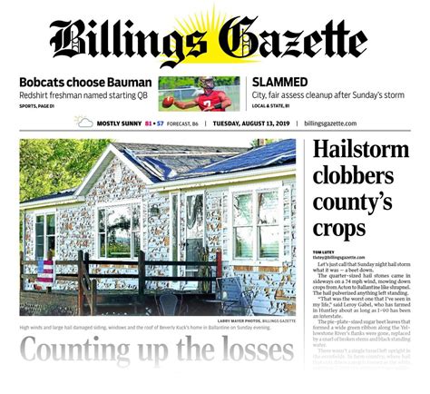 Where to get a copy of The Billings Gazette. Nov 24, 2015 Updated Nov 25, 2015. There are hundreds of deals to be found in Thursday's Billings Gazette. Find a copy at one of our racks around town .... 