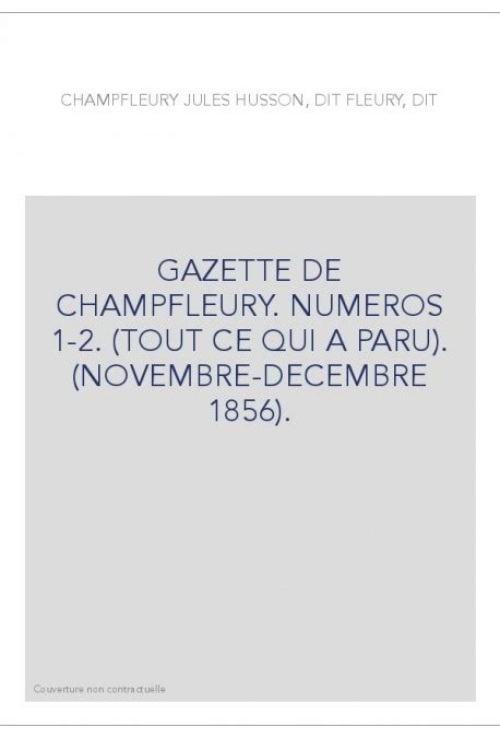 Gazette de champfleury : 1er décembre, 1856. - Solutions manual for transport phenomena in biological.