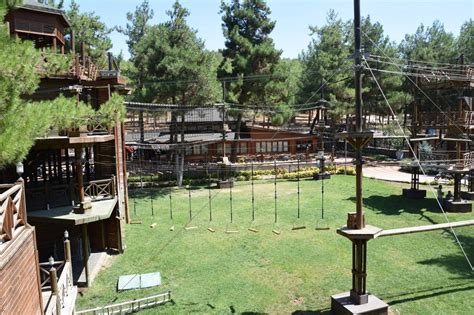 Gaziantep’te macera parkında eğlenceli vakitler.