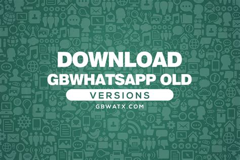 Gbwhatsapp old versions apks 【Foto mengejutkan】