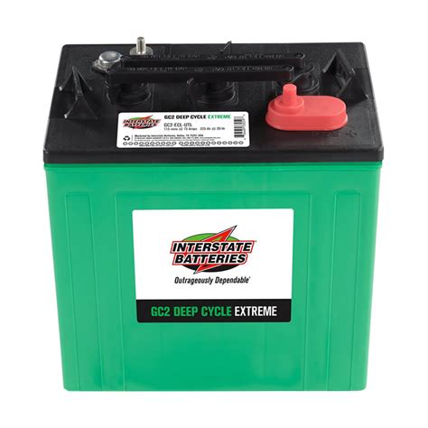 Gc2 ecl utl. Description The Interstate line of deep cycle batteries work as hard as you do to help your team defeat downtime. Specifications Part NumberM-GC2-UTL Group SizeGC2 Cold … 