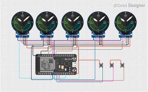 Gc9a01 esp32 clock.  The ESP32 controls the reset (RST), chip select (CS...