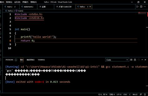 Gcc error in vs code.  2 days ago · Try to build a C project using MSYS...