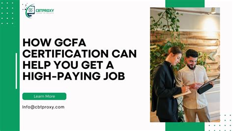 Gcfa certification salary