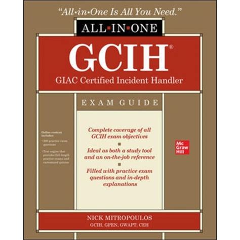 Gcih giac certified incident handler guide. - Manuale d'uso e manutenzione pompe per vaccini ppi.