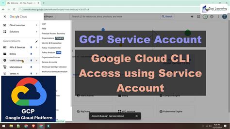 Gcloud get roles for service account.  Dec 8, 2025 · 1 Set up API access 2 Install th...