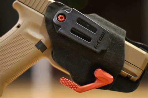 Gcode holster. G-Code Tactical Holsters 100% Made in the USA Since 1997 Our precision fit enables a crisp, clean break on the draw and a secure, no rattle carry. As such, users of G-Code tactical holsters have confidence in carry and speed in presentations. Every G-Code product is designed for real world use by genuine operators. 