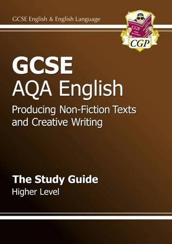 Gcse aqa producing non fiction texts and creative writing study guide higher. - Full version wrat 3 scoring manual.