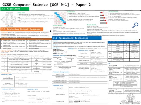 Gcse science revision pdf.  OCR GCSE 9 1 Computer Science All in One Revision and Practice...