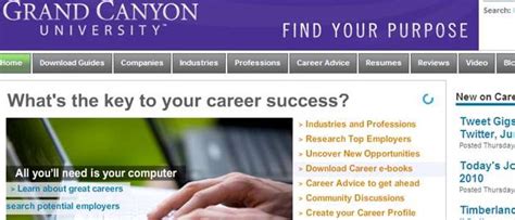 Gcu navigating career connections tutorial. 3300 W. Camelback oad, Phoenix, A 501 gcu.edu CAREER CONNECTIONS EMPLOYER GUIDE STEP 3: Select where you would like to post your job. If you are only posting on Grand Canyon University’s site, choose “This School Only.” This option is free. If you would like your posting to be visible by multiple schools, select “Symplicity Network ... 