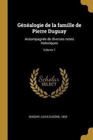 Généalogie de la famille de pierre duguay. - Manual del usuario hyundai excel 94.