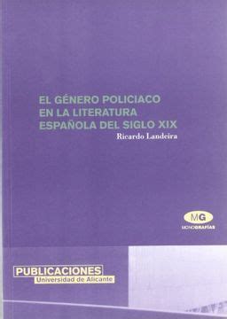 Género policiaco en la la literatura española del siglo xix. - Only repentance personal study textbook series.