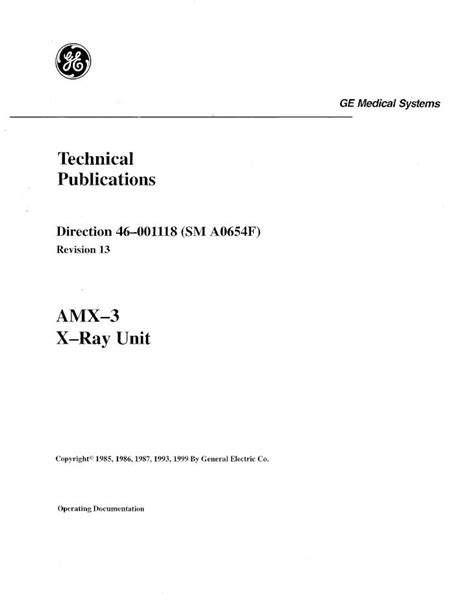 Ge amx 3 manuale di servizio. - Ebook manuale di officina husqvarna sms 125 2007.