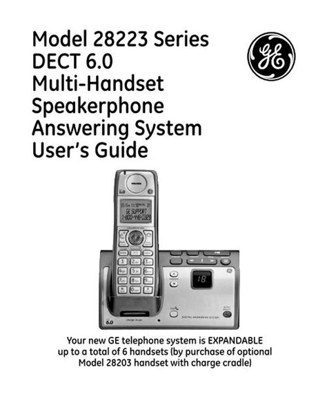 Ge dect 60 phone manual 28223. - Manual de interpretacion del tarot cartomancia.