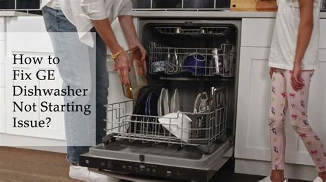Ge dishwasher won't start just beeps. Things To Know About Ge dishwasher won't start just beeps. 