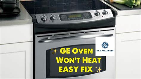 why won't my oven heat up? If your electric oven won't heat up, you probably have a faulty heating element (either the baking element at the bottom or the broiling element at the top). You may be able to replace the element yourself: simply turn off the power supply, grab your screwdriver, and unscrew it before installing the replacement part. 