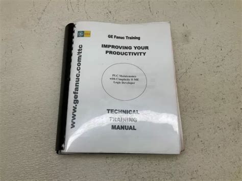 Ge fanuc automation technical training manual. - Nikon af s dx nikkor 18 55mm f3 5 5 6g vr service repair parts list manual.