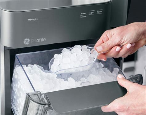The Ice Maker Is Switched Off or the Shut-Off Arm Is Stuck. You can turn most GE ice makers on and off manually either by using the control panel interface or a switch on the ice maker itself. It's easy for someone to accidentally switch off the ice maker without realizing it, so it's worth checking if this is the case.. 