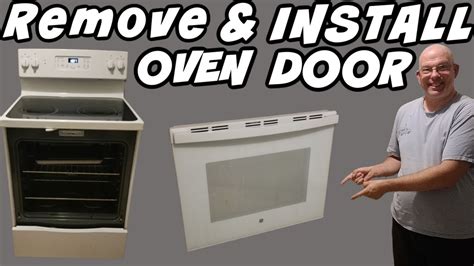 Ge oven door removal. How I got hurt AFTER watching videos on how to remove and replace a gas or electric Frigidaire oven door and hinge. I'll show you what to watch out for. I s... 