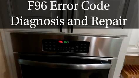 Ge oven f96 error code. Learn what causes a GE Oven to display a F96 error code and how to fix it. The error indicates a cooling fan problem that may require a repair or a part replacement. 