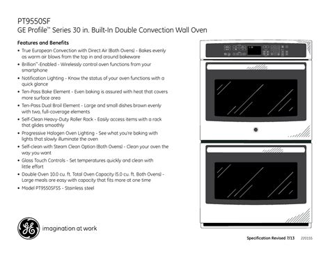Ge profile double wall oven user manual. - French level two (learn in your car).