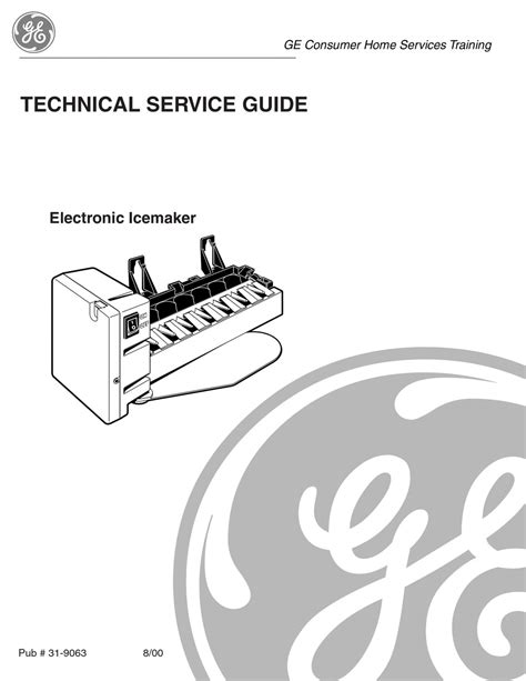 Ge profile refrigerator manual ice maker. - 1988 jayco 5th wheel owners manual.