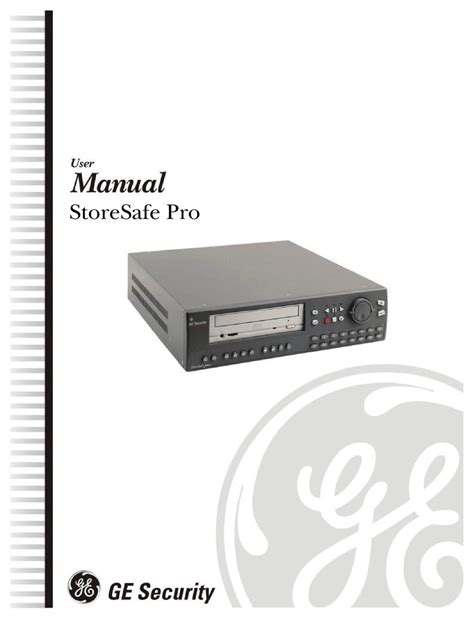 Ge security storesafe pro ii manuale utente. - Coleman vally forge pop up camper manuals.
