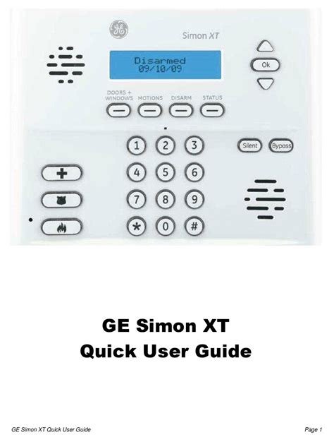 Ge simon xt security system user manual. - Canadian registered nurse examination prep guide 5th edition.